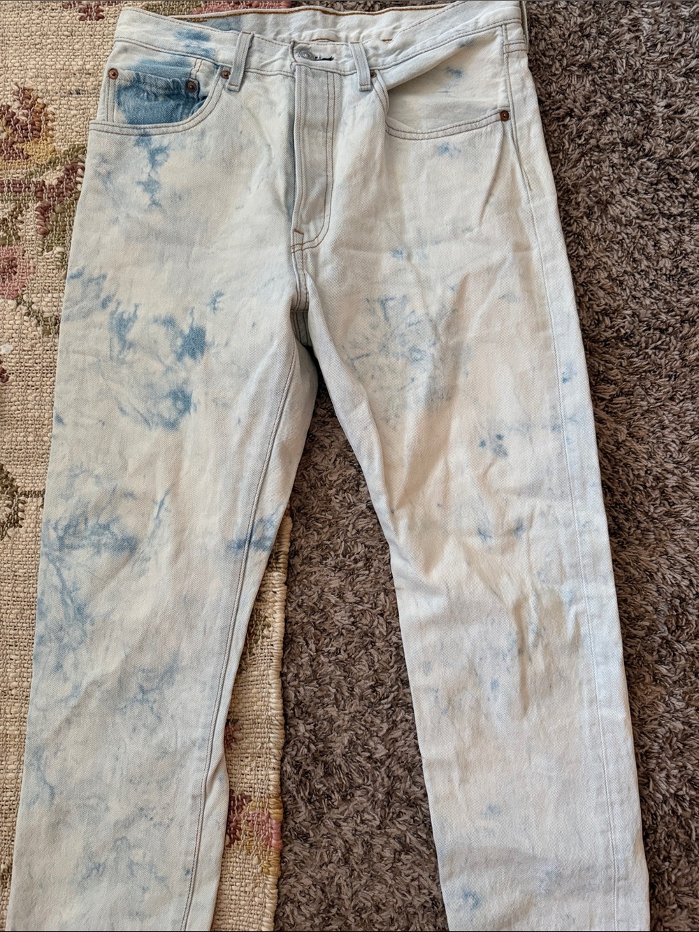 Levi’s Light Blue Tie-Dye womens Jeans 30x26